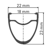 Cargar imagen en el visor de la galería, Aro - DT Swiss R460 700x18 mm 24h Freno de Disco