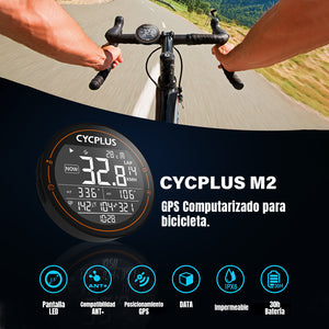 Ciclocomputador GPS - Cycplus M2