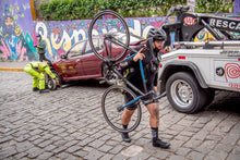 Cargar imagen en el visor de la galería, Bicicleta - Zega Fija 2Tone Cromoazul / Grafito