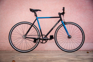 Bicicleta - Zega Fija 2Tone Cromoazul / Grafito