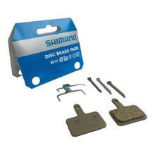 Cargar imagen en el visor de la galería, Pastillas Freno de Disco - Shimano B03S resina con resorte
