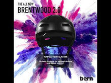 Cargar y reproducir el video en el visor de la galería, Casco - Bern Brentwood 2.0 Matte Black