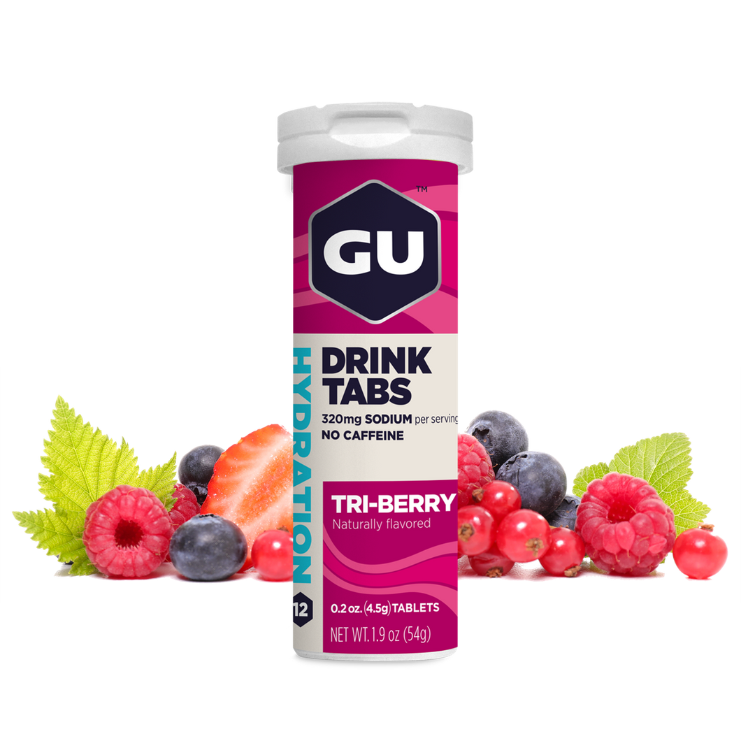 Tabletas de Hidratación GU - Tri Berry
