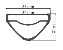 Cargar imagen en el visor de la galería, Aro - DT Swiss EX511 29x30mm 28h DB
