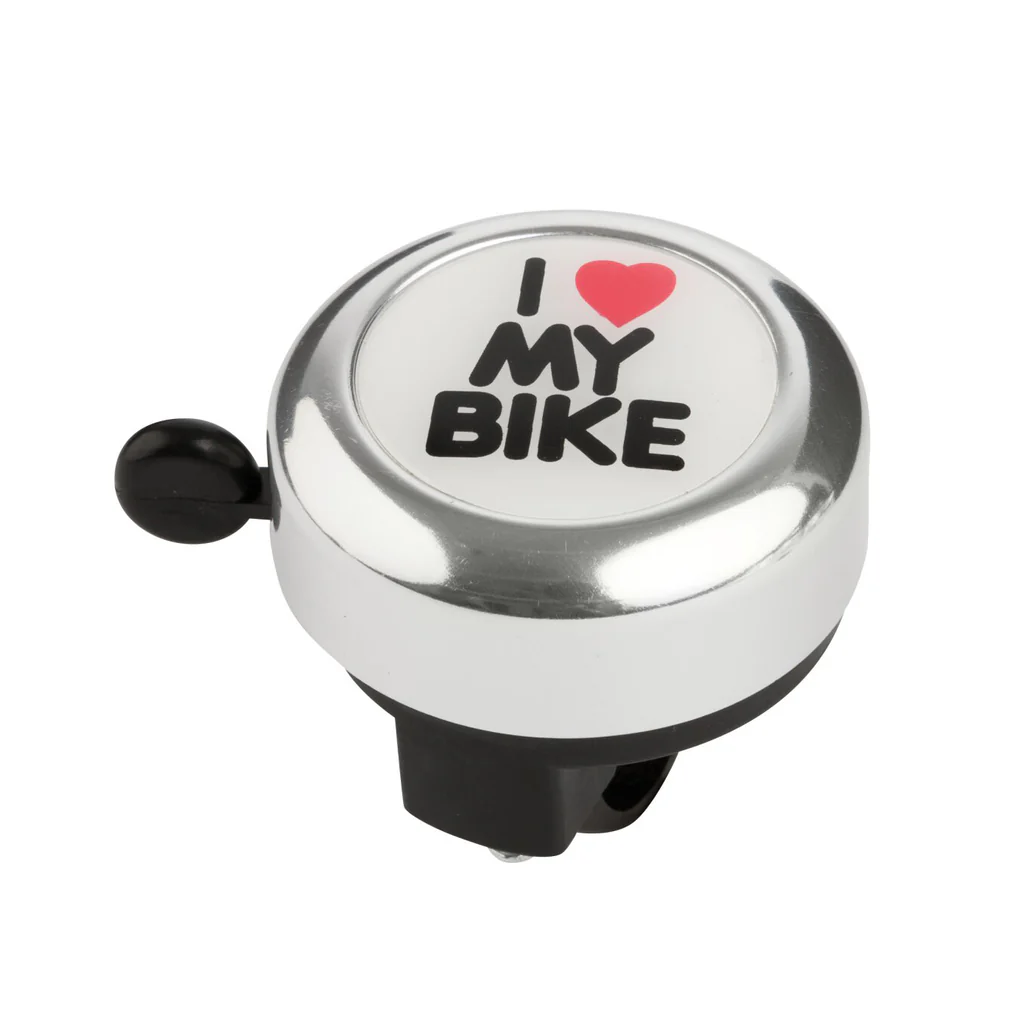 Timbre - I Love My Bike Plata