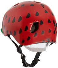Cargar imagen en el visor de la galería, Casco - Bern Niña Satin Red Strawberry w/ Flip Visor
