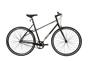 Bicicleta - Zega Mixte Negro Sobriedad - La Bicicletería