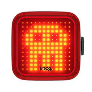 Luz - Knog Blinder Skull Trasera - La Bicicletería