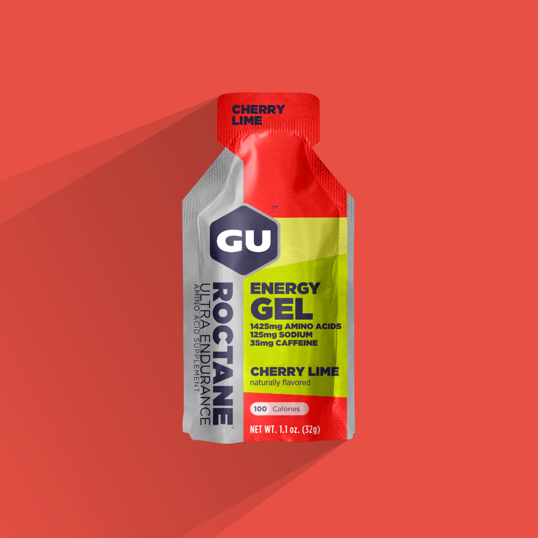GEL - GU Roctane Cereza y Lima - Con Cafeína