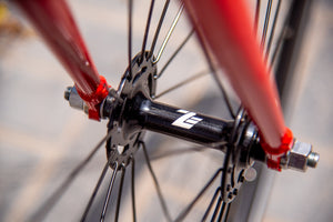 Bicicleta - Zega Fija 2Tone  Rojo / Cromobermellón