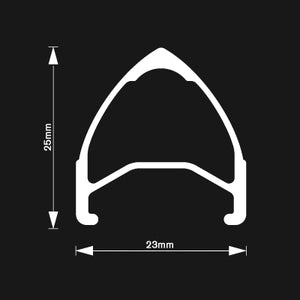 Rim - H Plus Son - Archetype Black - La Bicicletería