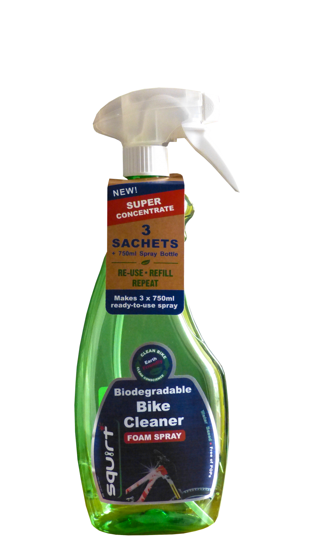 Liquido Limpiador - Squirt Bike Cleaner 750 ml