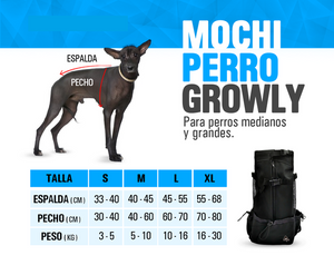 Mochila para perros - Caritas Sucias - Growly